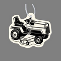 Paper Air Freshener Tag W/ Tab - Riding Lawnmower